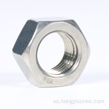 15 mm de aluminio Hexagon Nuts GB6170